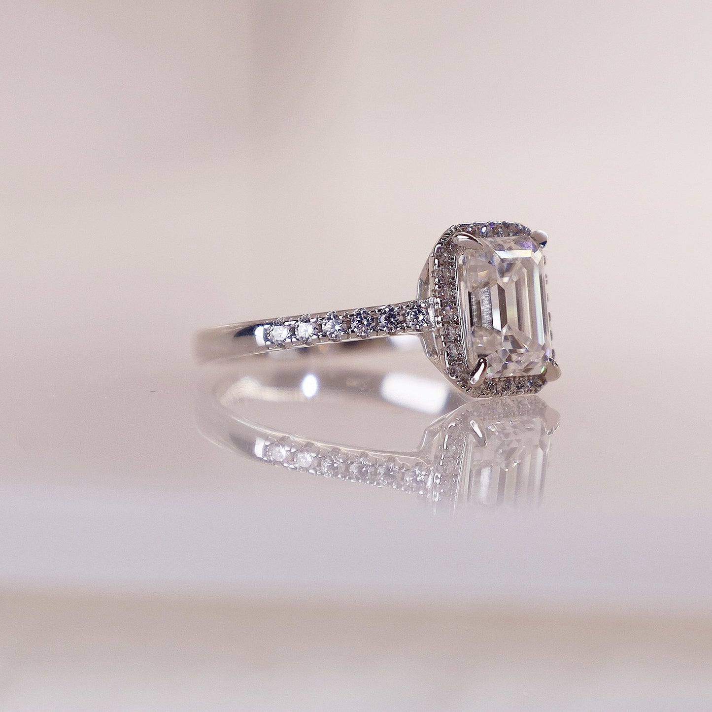 Celestial Emerald Ring